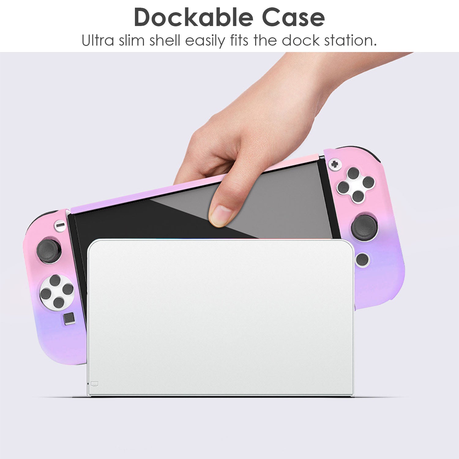 Protective Shell Cover Hard Dockable Case Fit for Nintendo Switch OLED 100% Original Cheap Pice