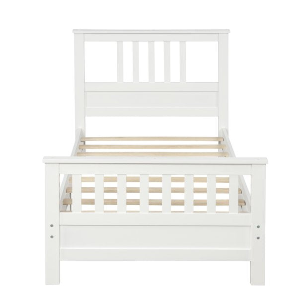 Solid Wood Platform Bed and Kids Room Headboard Cheap Sale Newest