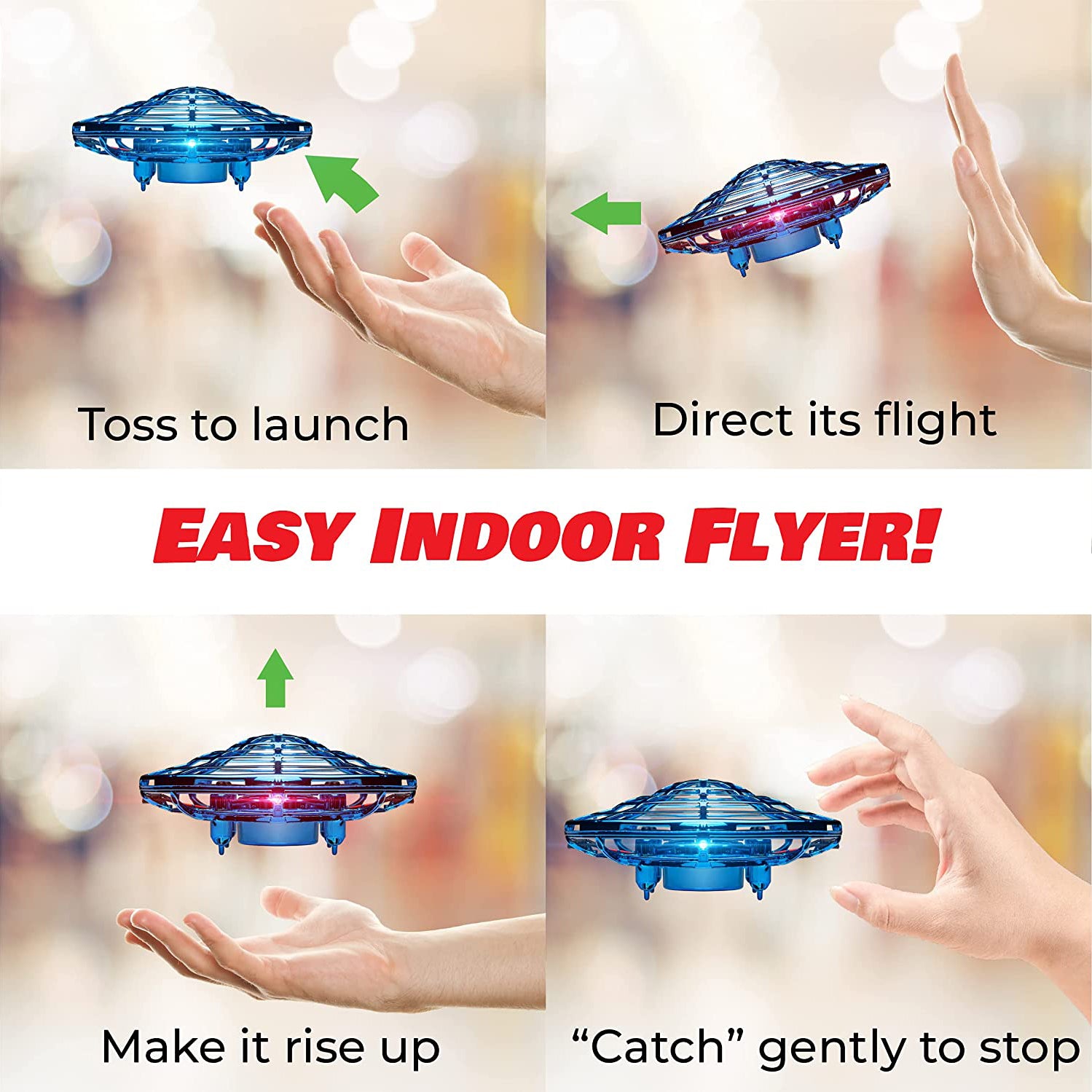 Small UFO Flying Ball Drone Toy Really Cheap