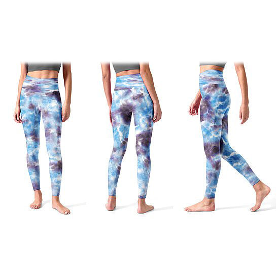 4-Pack: Women's High Waisted Ultra Soft Tie Dye Leggings Outlet 2025 New