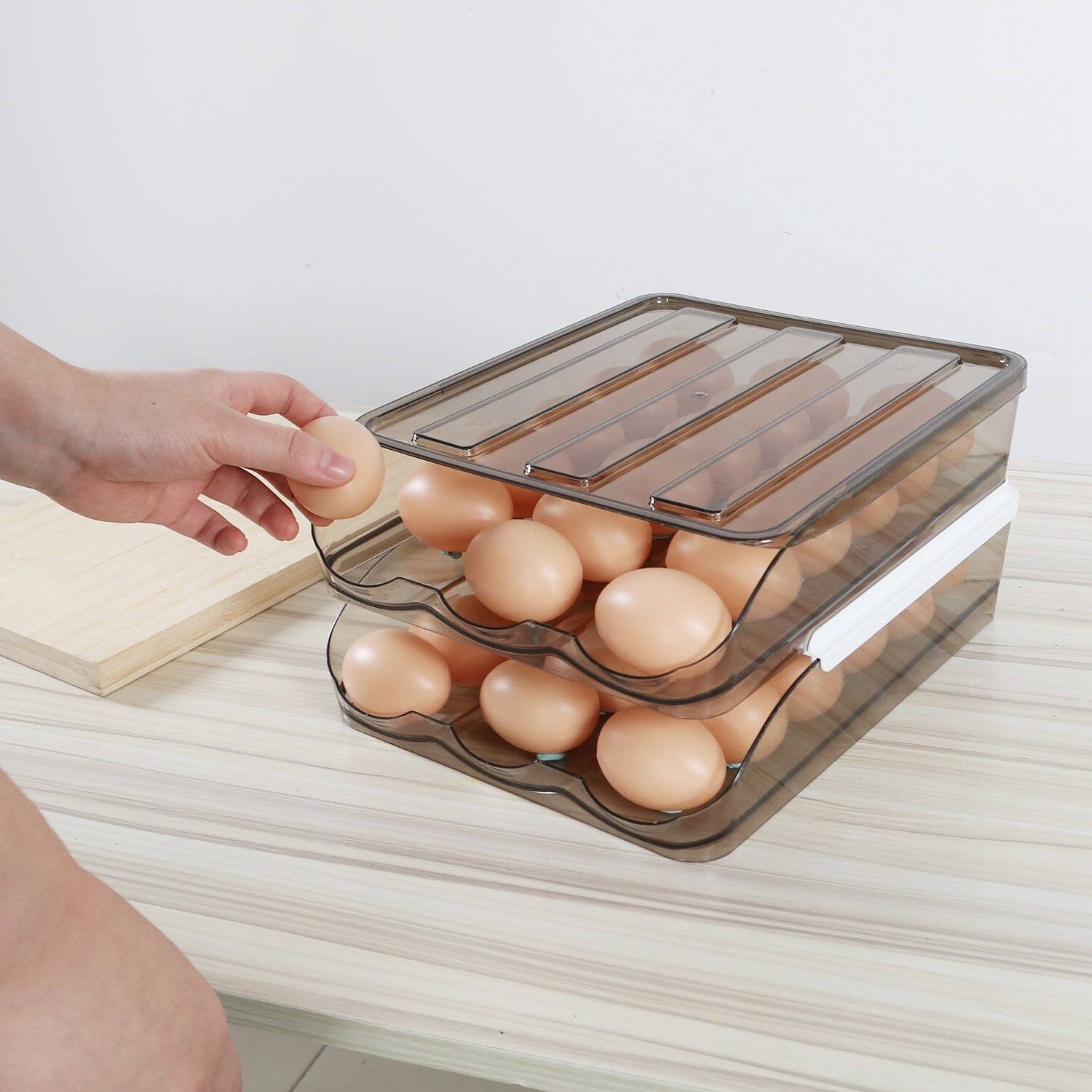 Double Layer Egg Storage for Refrigerator Discount Shop