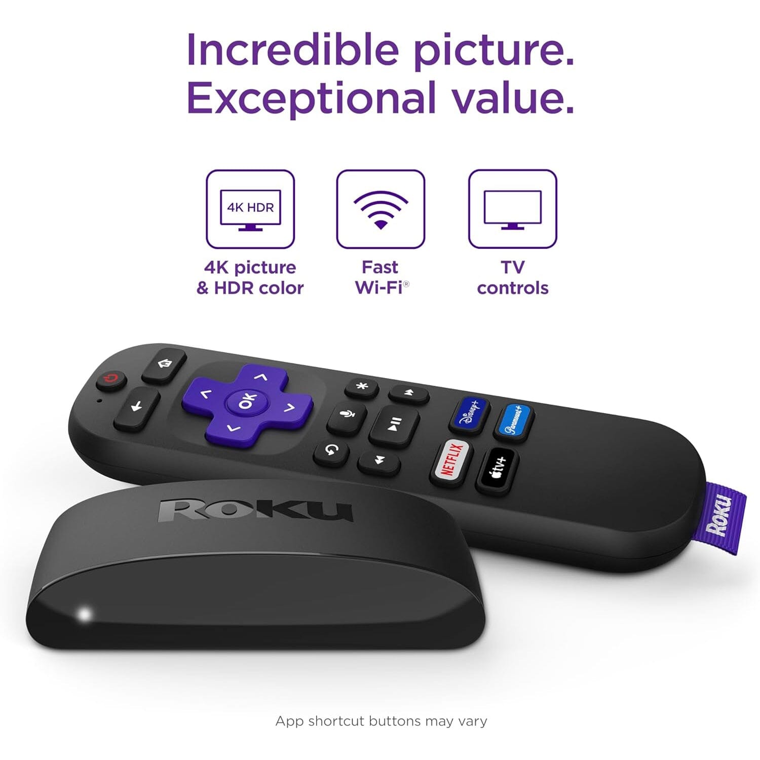 Roku Express 4K+ | Roku Streaming Device 4K/HDR  (Refurbished) Cheap Sale Outlet Store