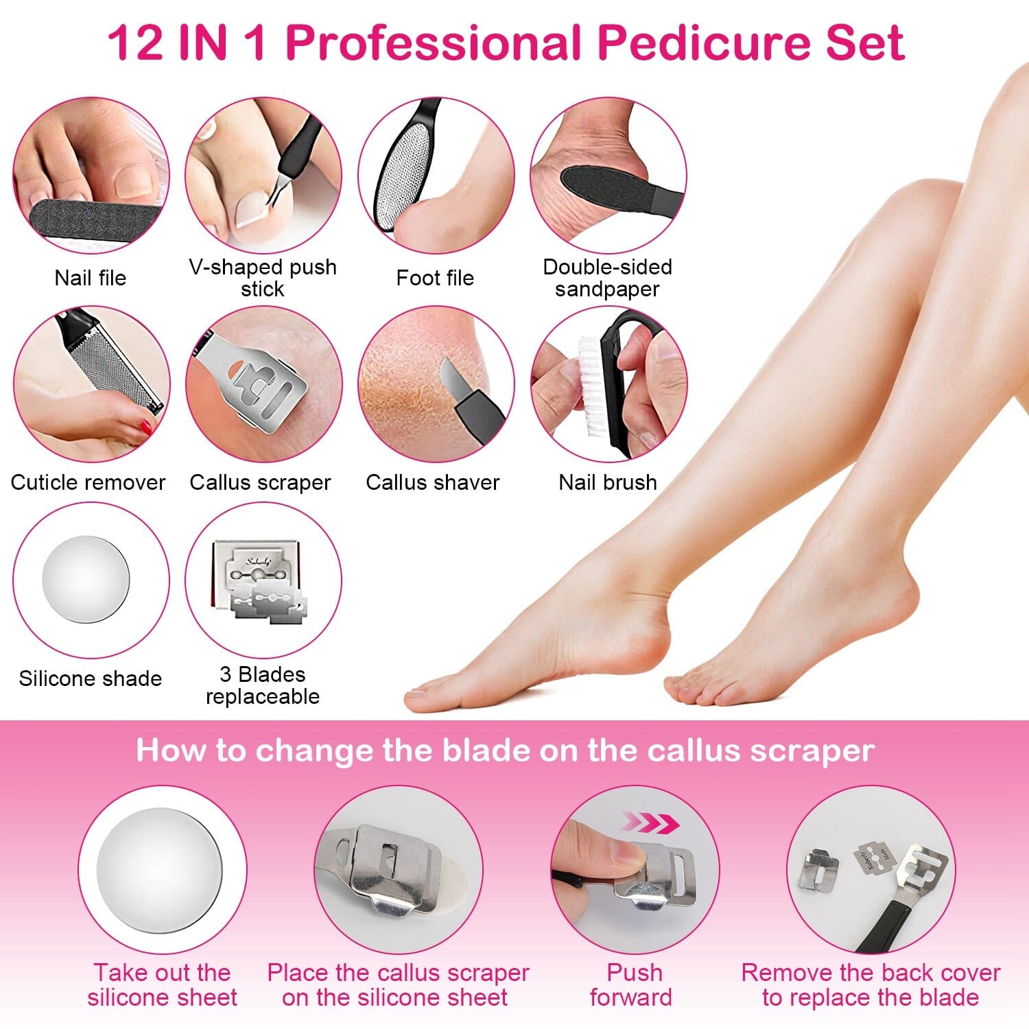 18-in-1 Electric Foot Callus Remover Tool Many Kinds Of Sale Online