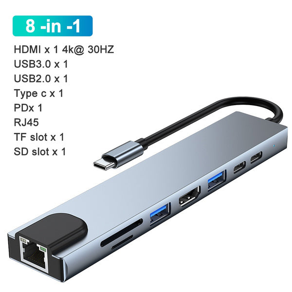 8-in-1 USB 3.0 Hub Official Cheap Online