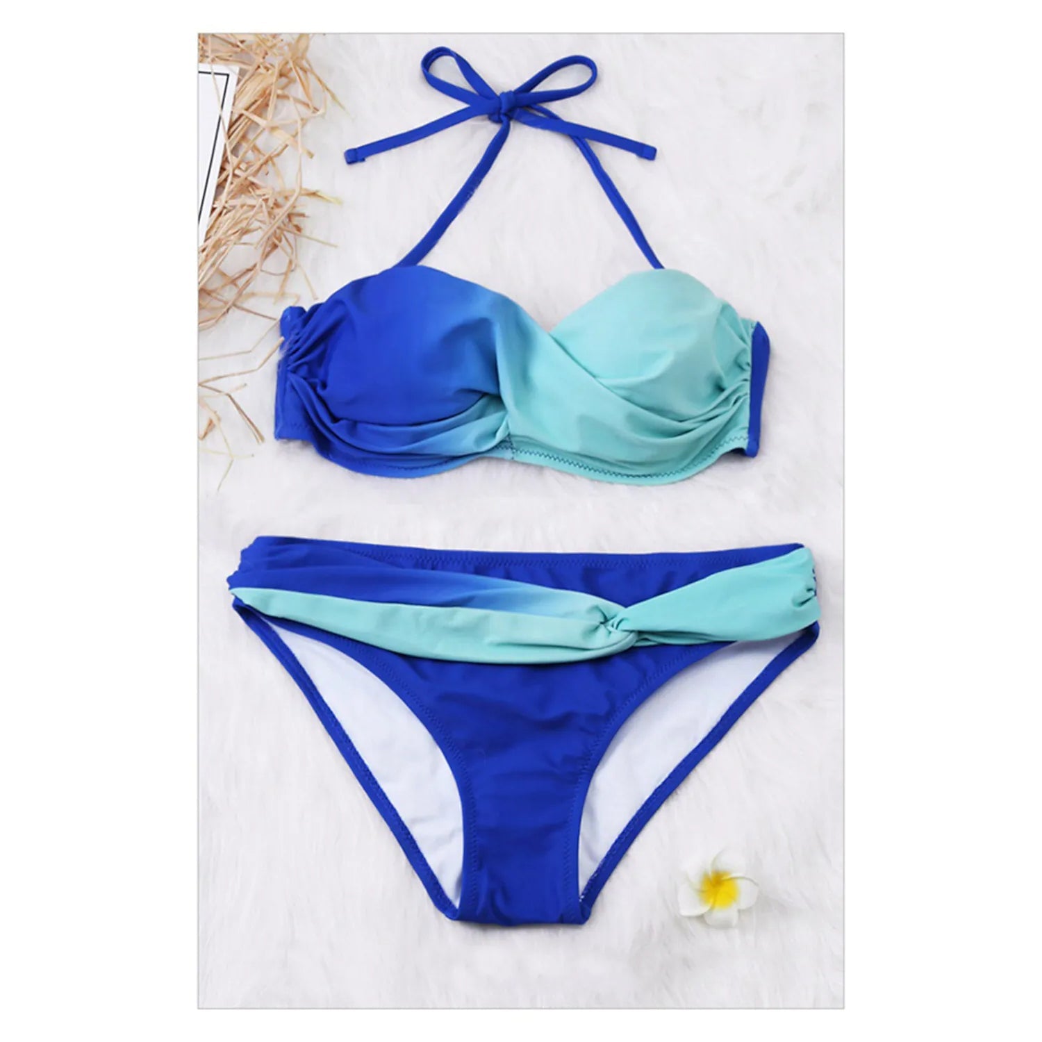 2-Piece: Women's Tie Dye Swimwear Bikini Set Cheap Sale Now