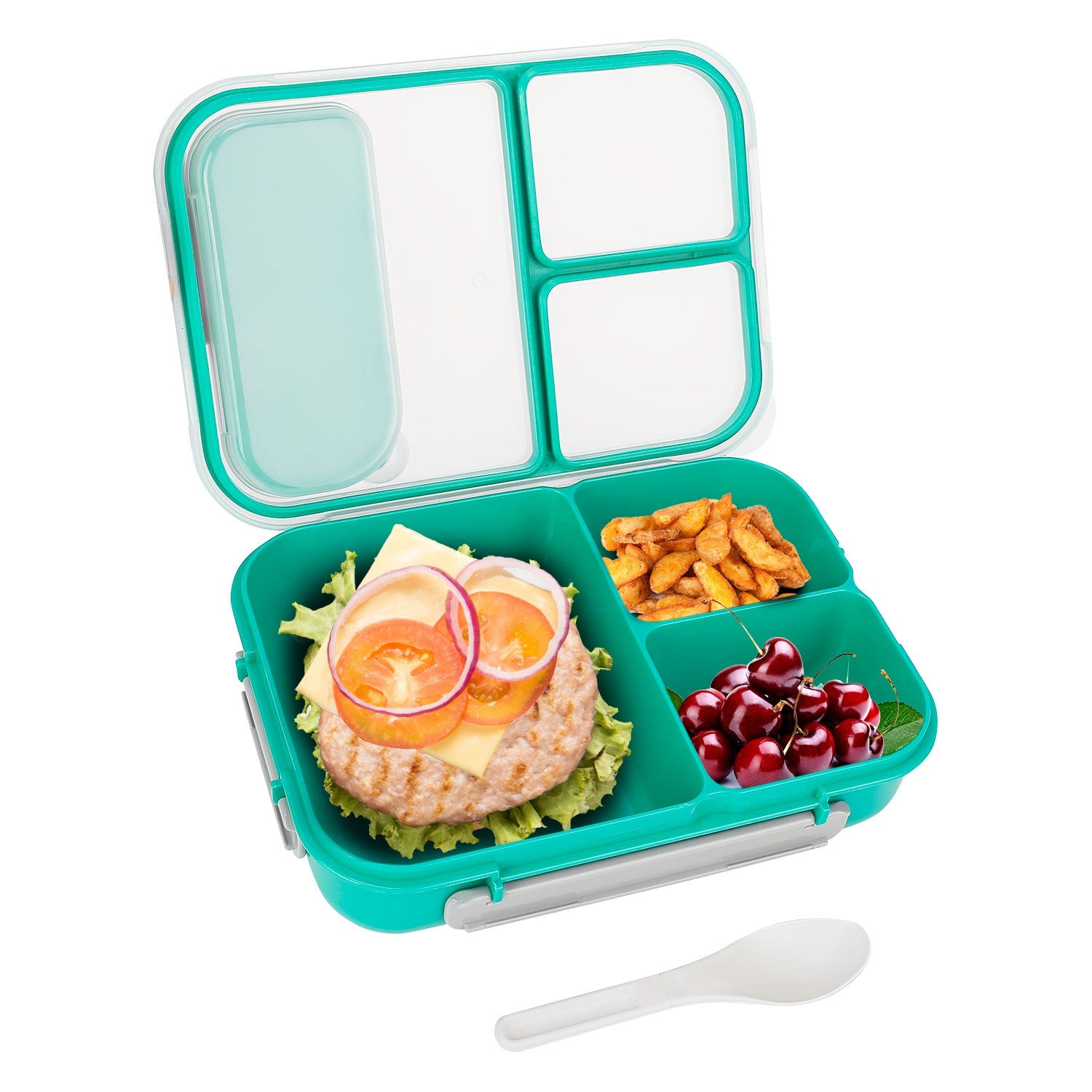 Bento Box Portable Lunch Box Picnic Food Storage with 3 Compartments Cheap Sale Comfortable