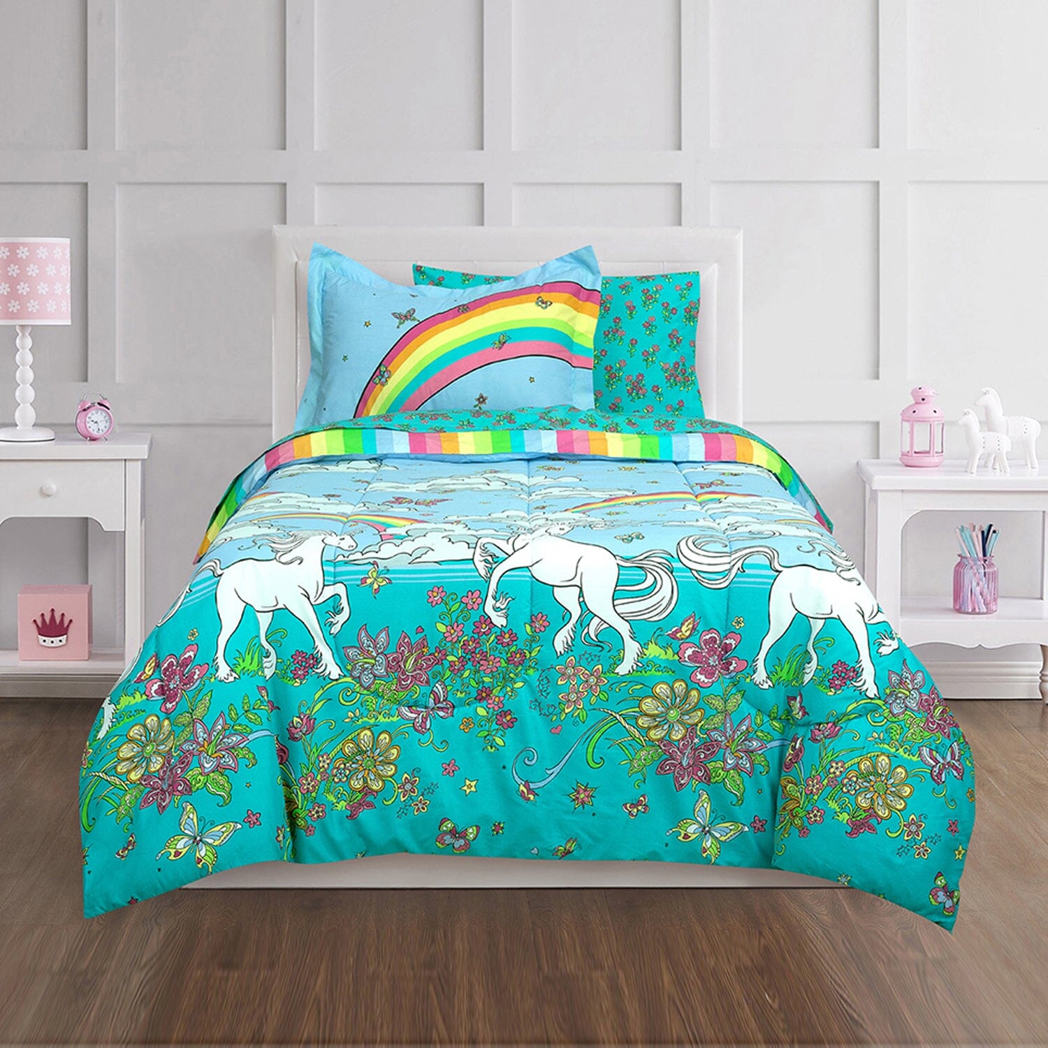 Kidz Mix Rainbow Unicorn Bed in a Bag Clearance Wide Range Of