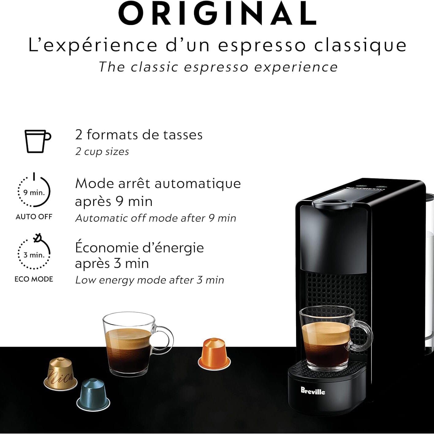 Nespresso Essenza Mini Espresso Machine by Breville  (Refurbished) Buy Cheap Cost