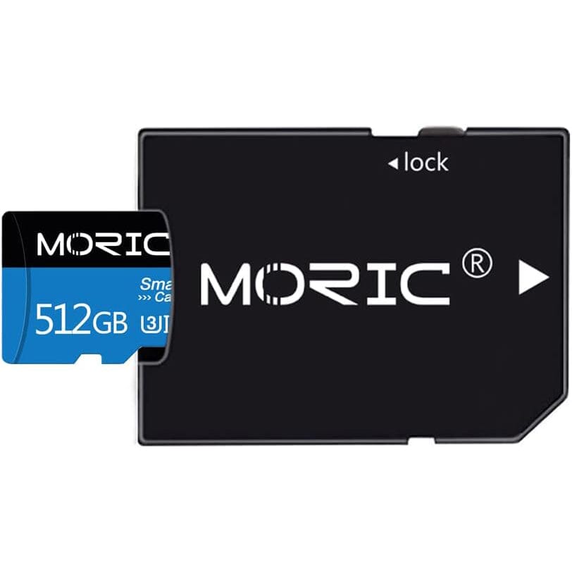 Moric 512GB Micro SD Card with Adapter Class 10 Fast Speed Memory Card  (Refurbished) Cheap Sale Websites