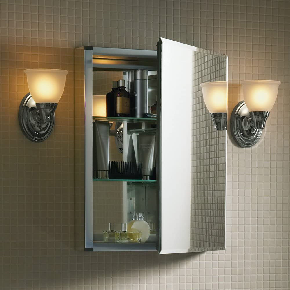 Aluminum Single Medicine Cabinet with Mirror Door Best Deals