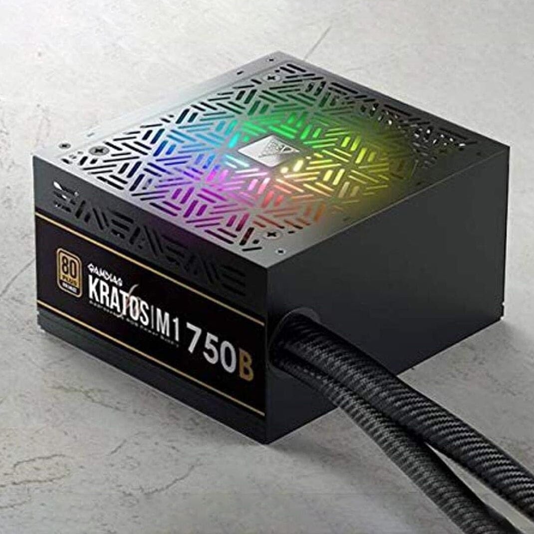 GAMDIAS RGB Gaming PC Power Supply 750W 750 Watt PSU Kratos M1-750B (Refurbished) Cheap Cheap Online