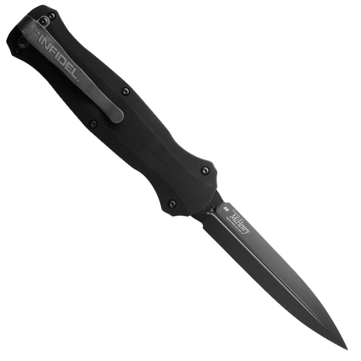 Benchmade 3300BK Infidel OTF Automatic Knife, 3.95 Black Blade, Aluminum Handles Free Shipping Popular