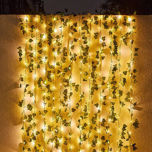 LED Solar Ivy Leaf String Light Clearance Pices