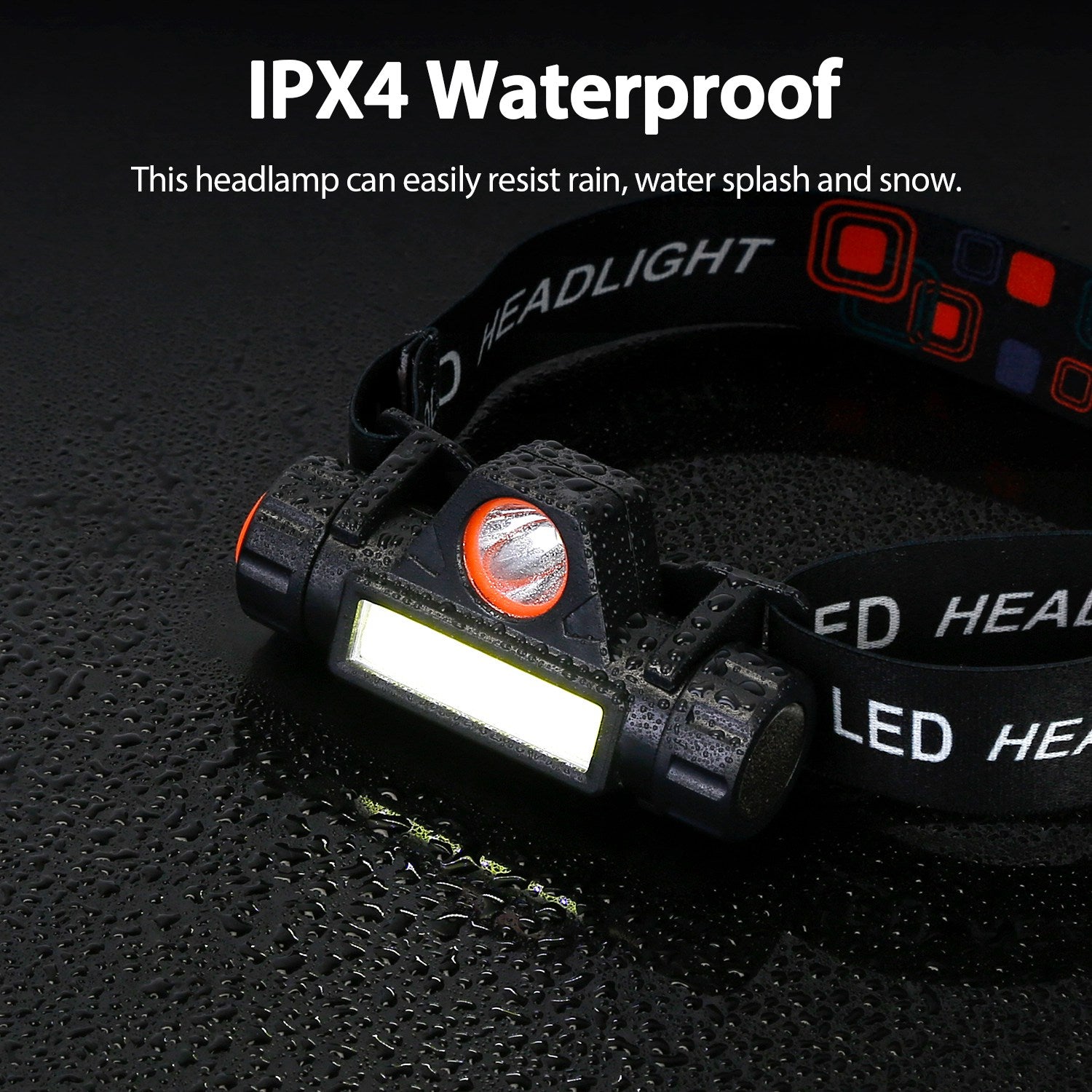 2-Pack: Waterproof Rechargeable Headlamp Enjoy Online