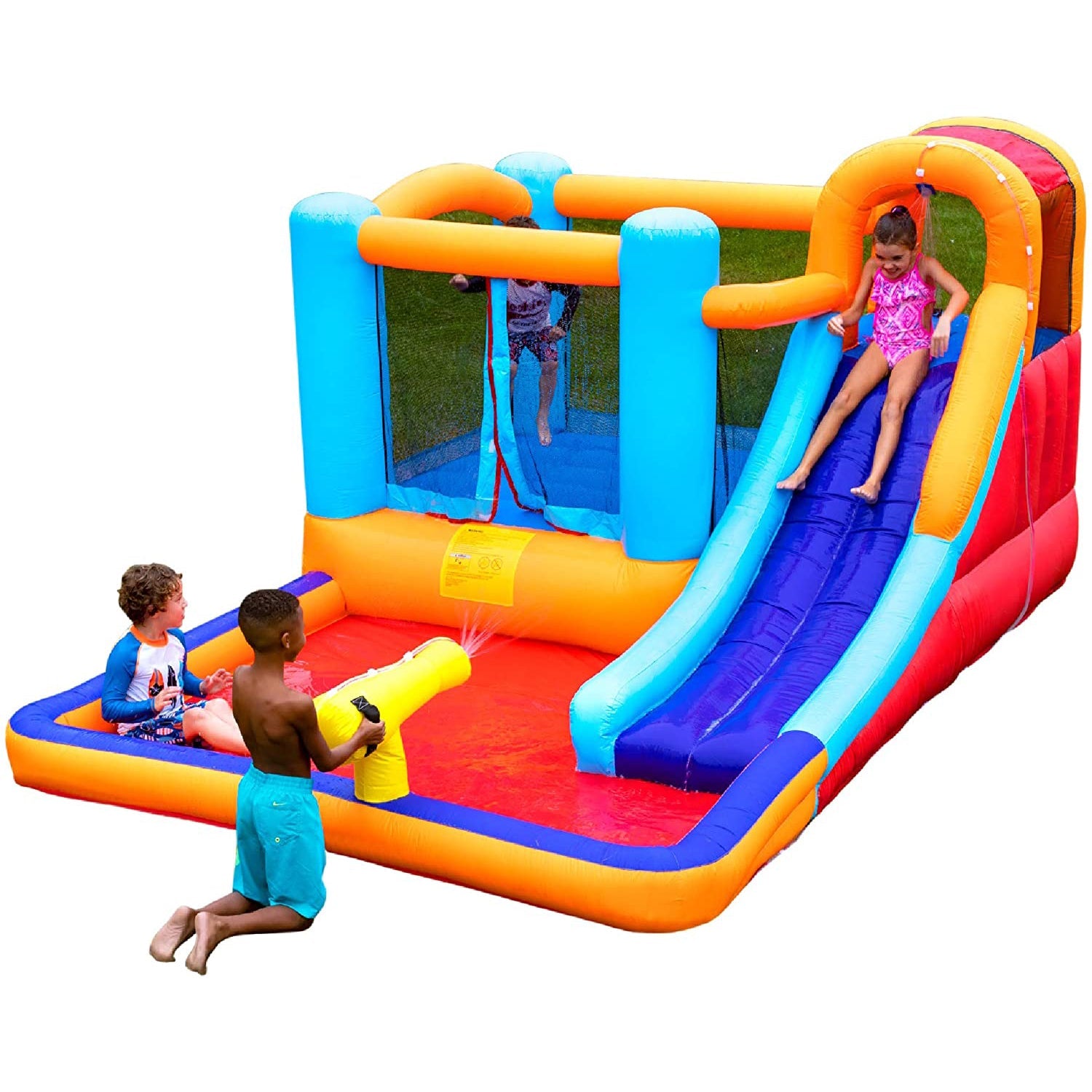 Giant Bounce House Water Slide with Pool Area Free Shipping Popular