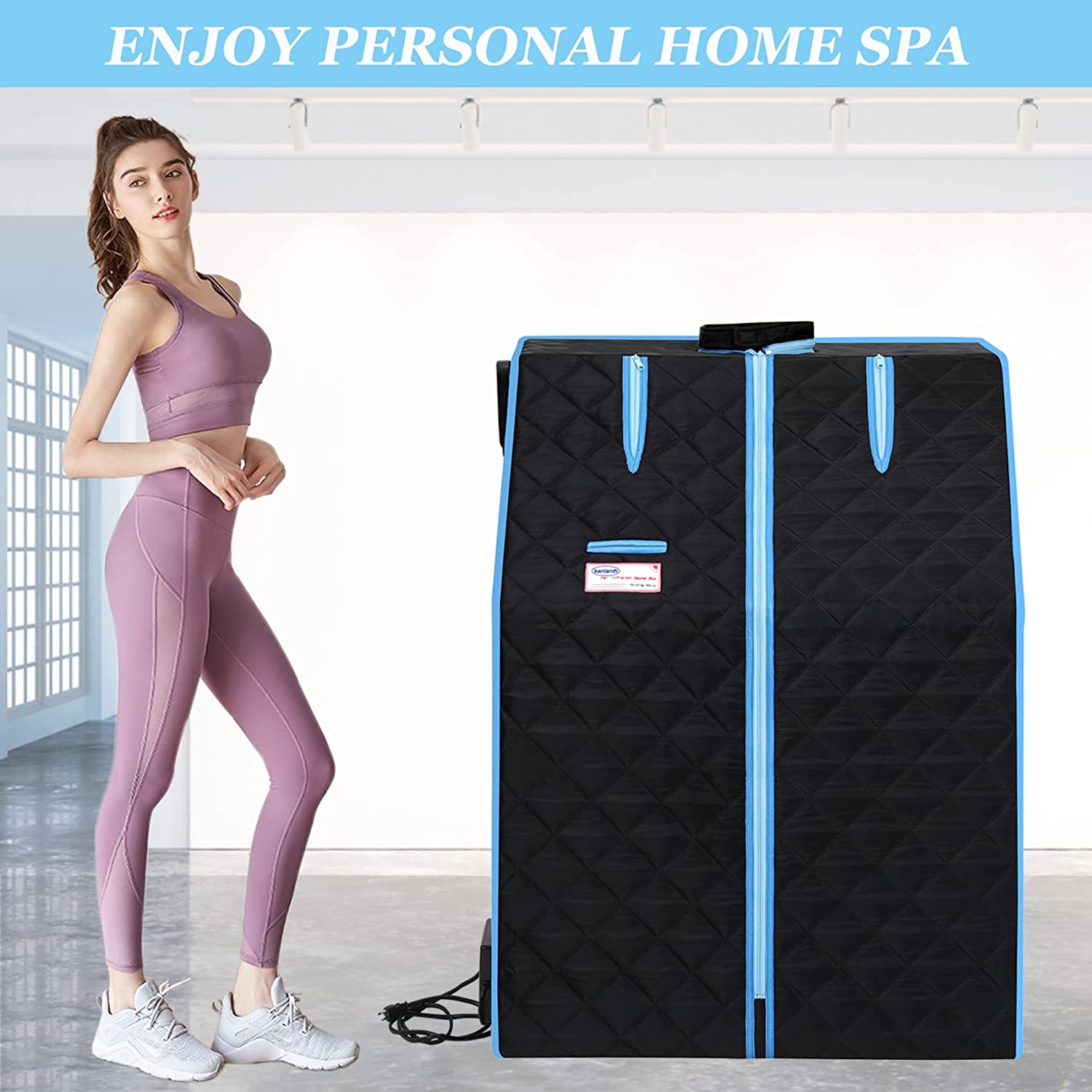 One Person Portable Full Body Sauna Tent SPA Set for Home Hot Sale Online