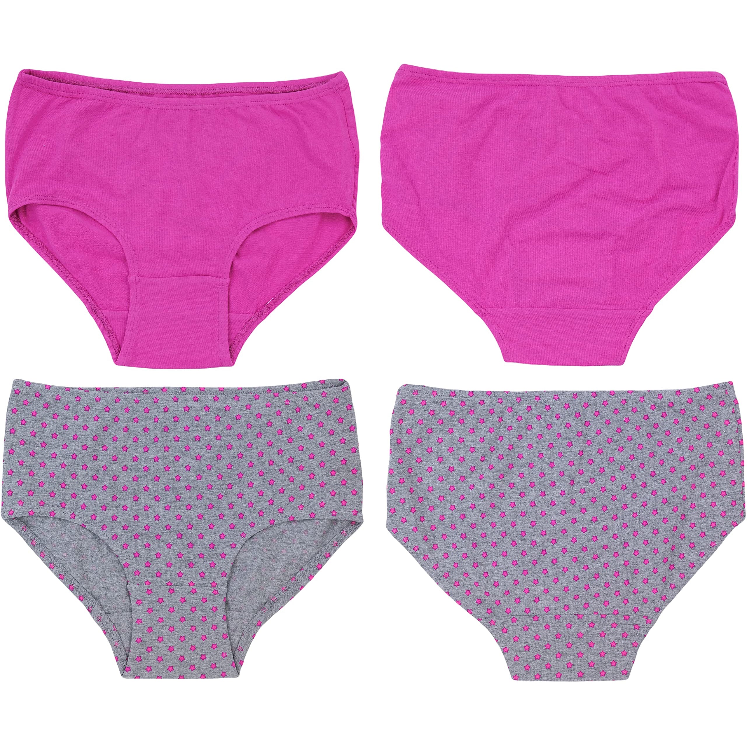 6-Pack: ToBeInStyle Women's High Waisted Solids and Prints Stars and Polka Dots Gridle Panties Fast Delivery For Sale