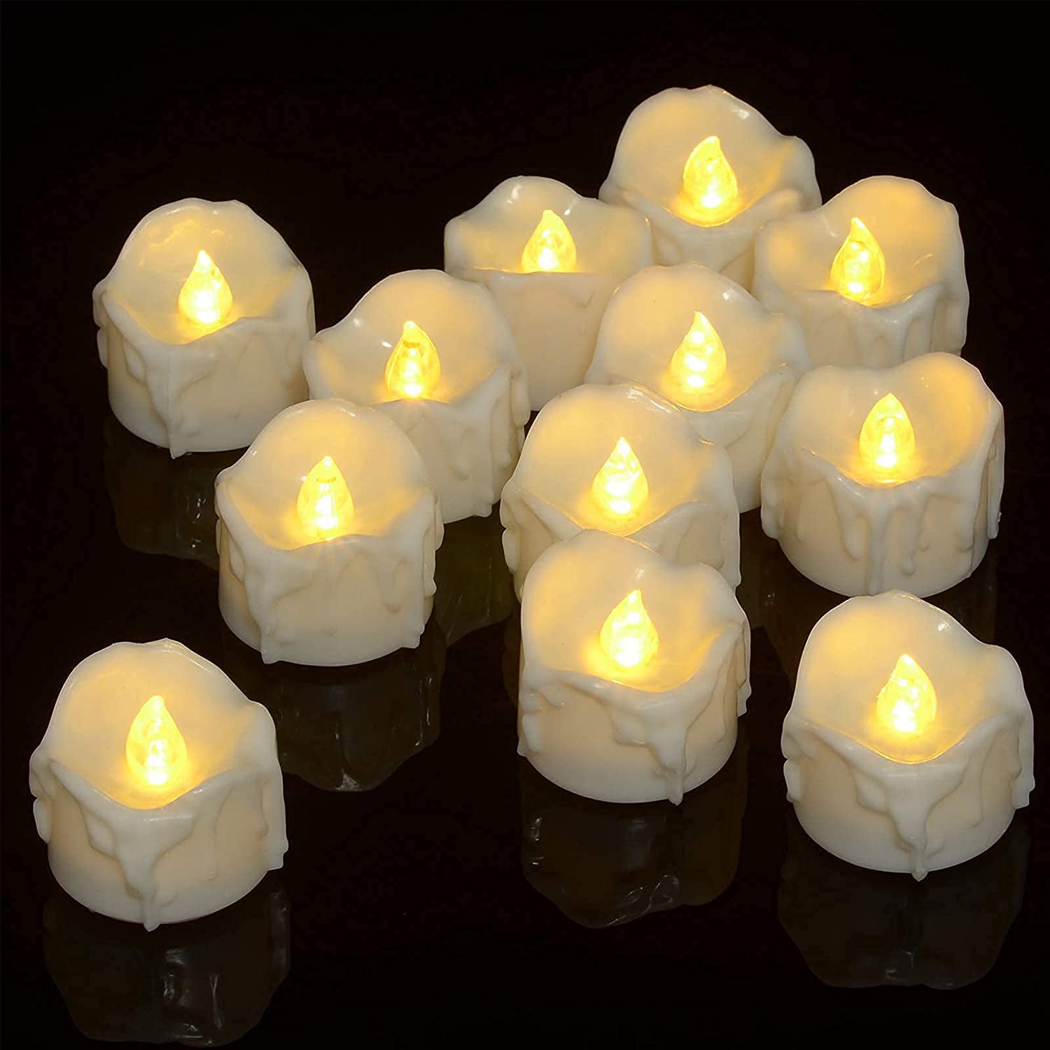 12-Pack: LED Timer Candle Decoration Outlet Largest Supplier