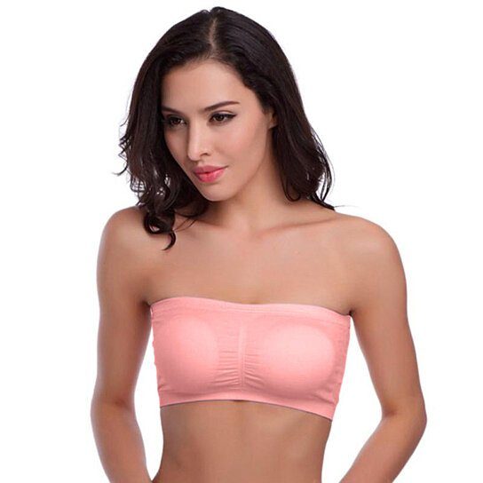 6-Pack: Women's Seamless Bandeau Tube Padded Bralettes Cheap Sale Outlet Locations