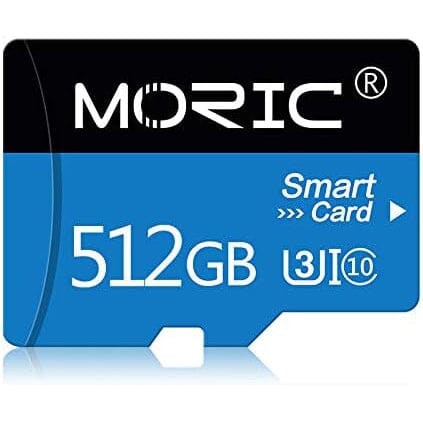 Moric 512GB Micro SD Card with Adapter Class 10 Fast Speed Memory Card  (Refurbished) Cheap Sale Websites