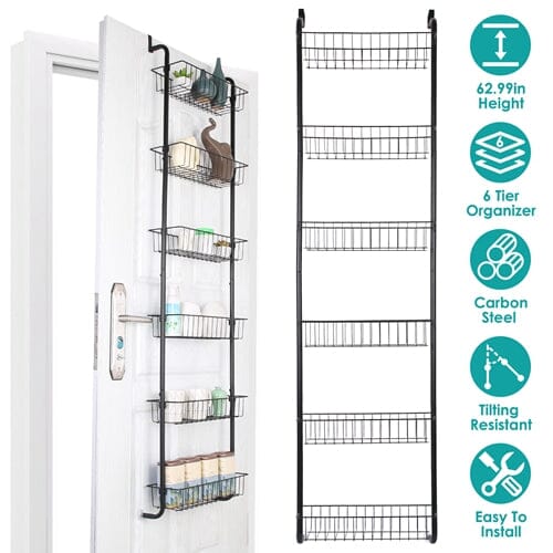 6-Tier Over Door Pantry Organizer Cheap Sale Cheap