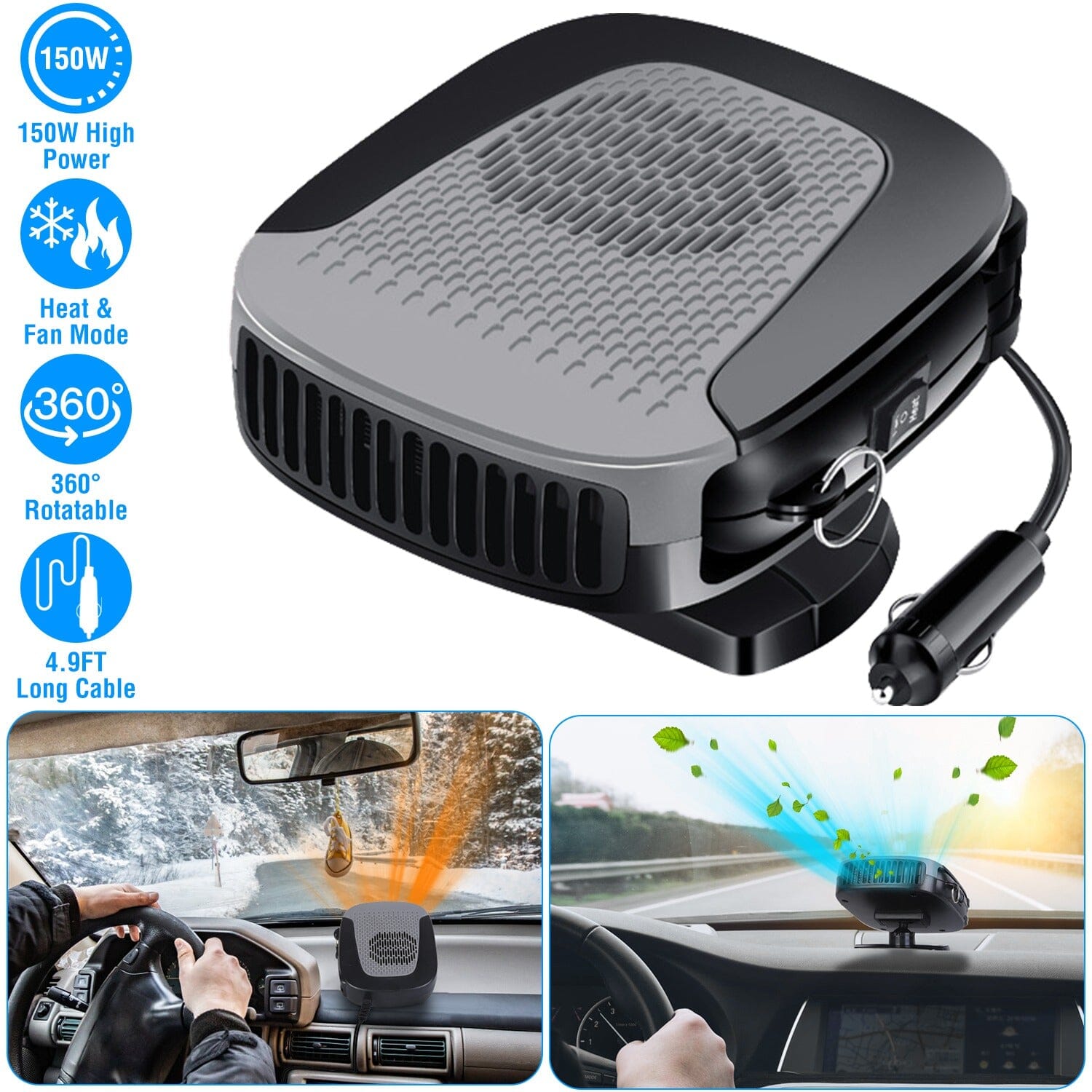 12V 150W Portable Car Auto Heater Cheap Sale Exclusive