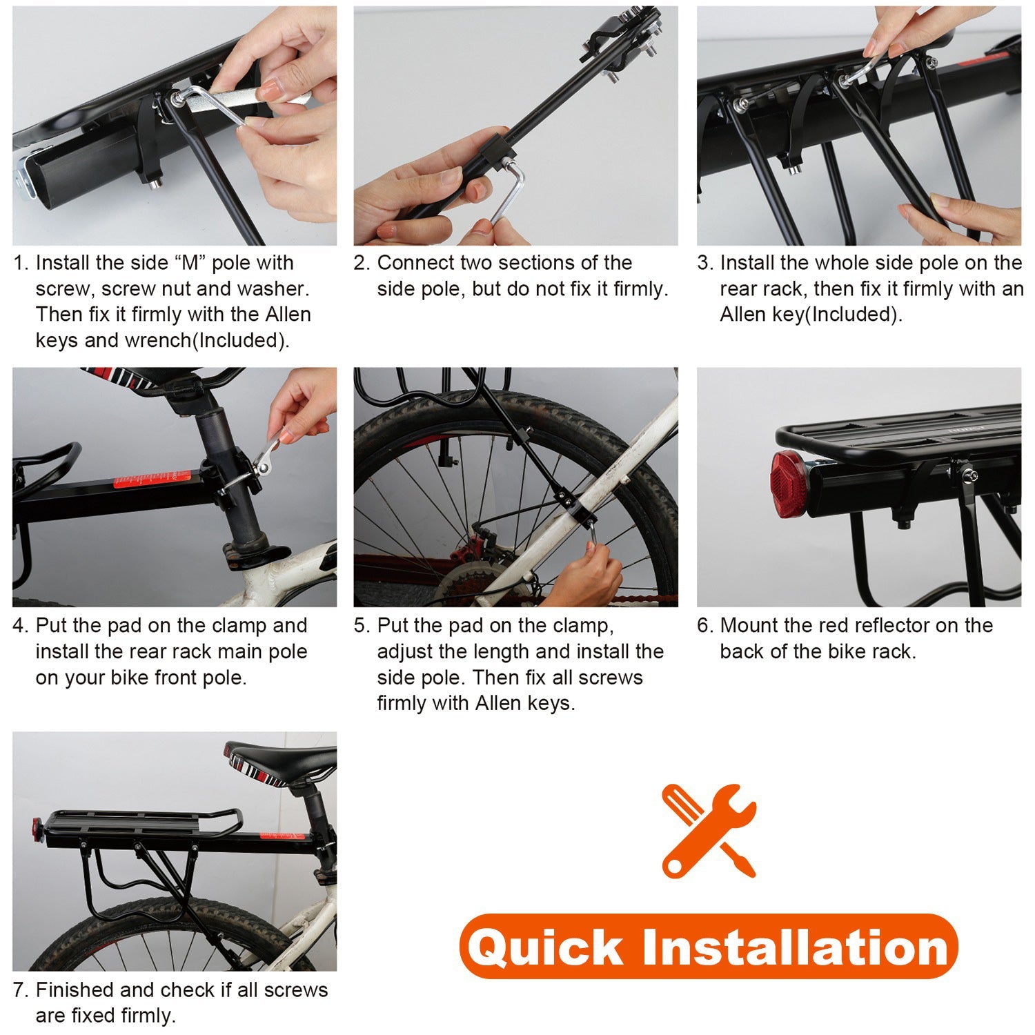 Adjustable Bike Cargo Rack Amazon Footaction