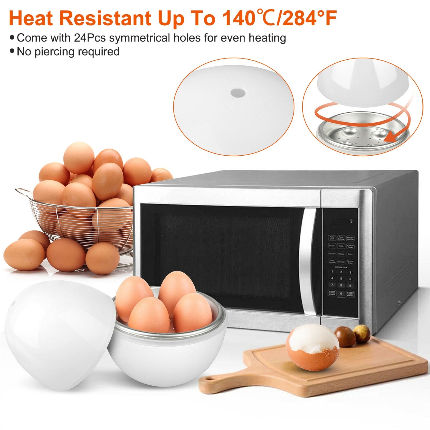 Microwave Egg Broiler Cooker Up to 4 Eggs Best For Sale