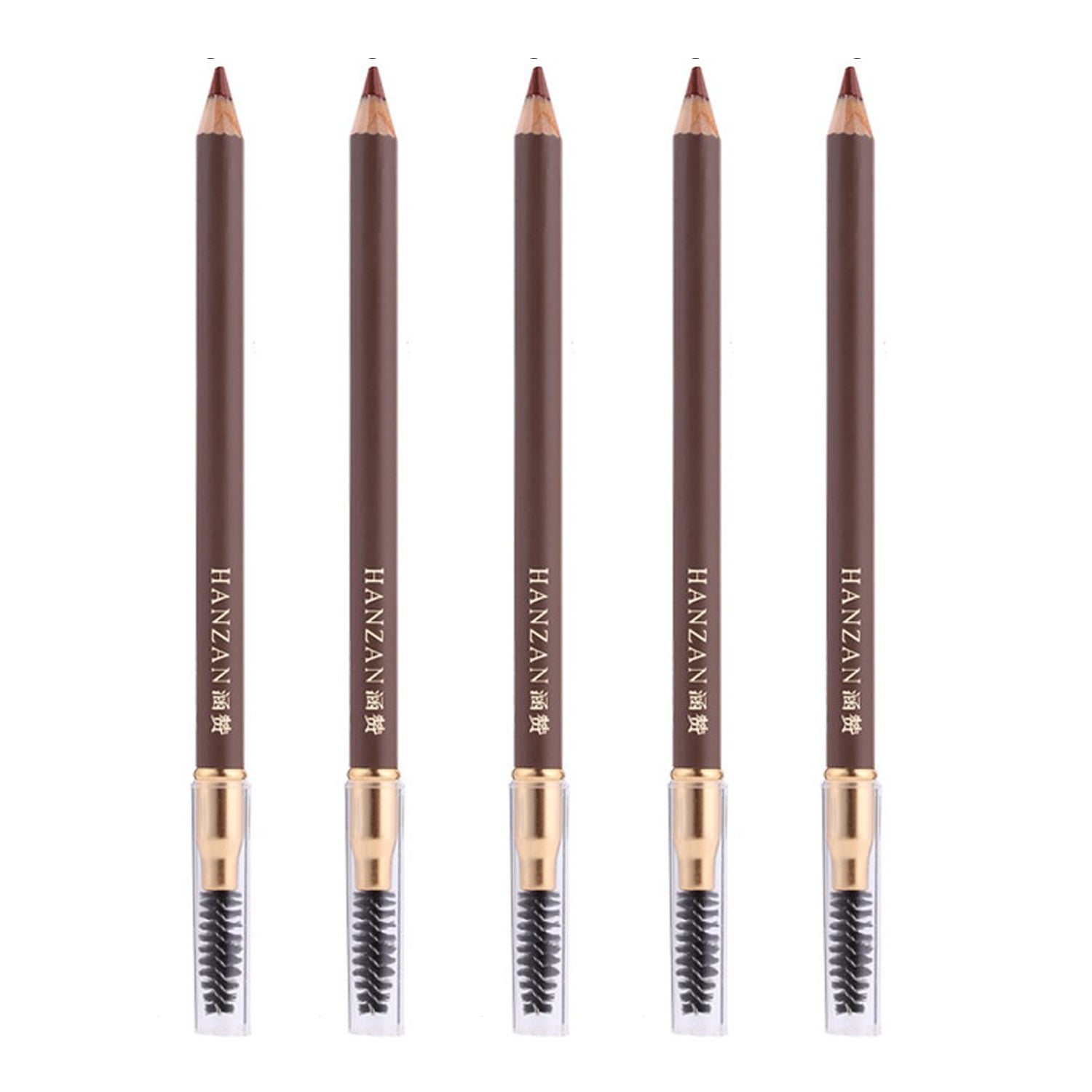 5-Pack: Eyebrow Pencil Longlasting Waterproof Durable Liner For Sale Online