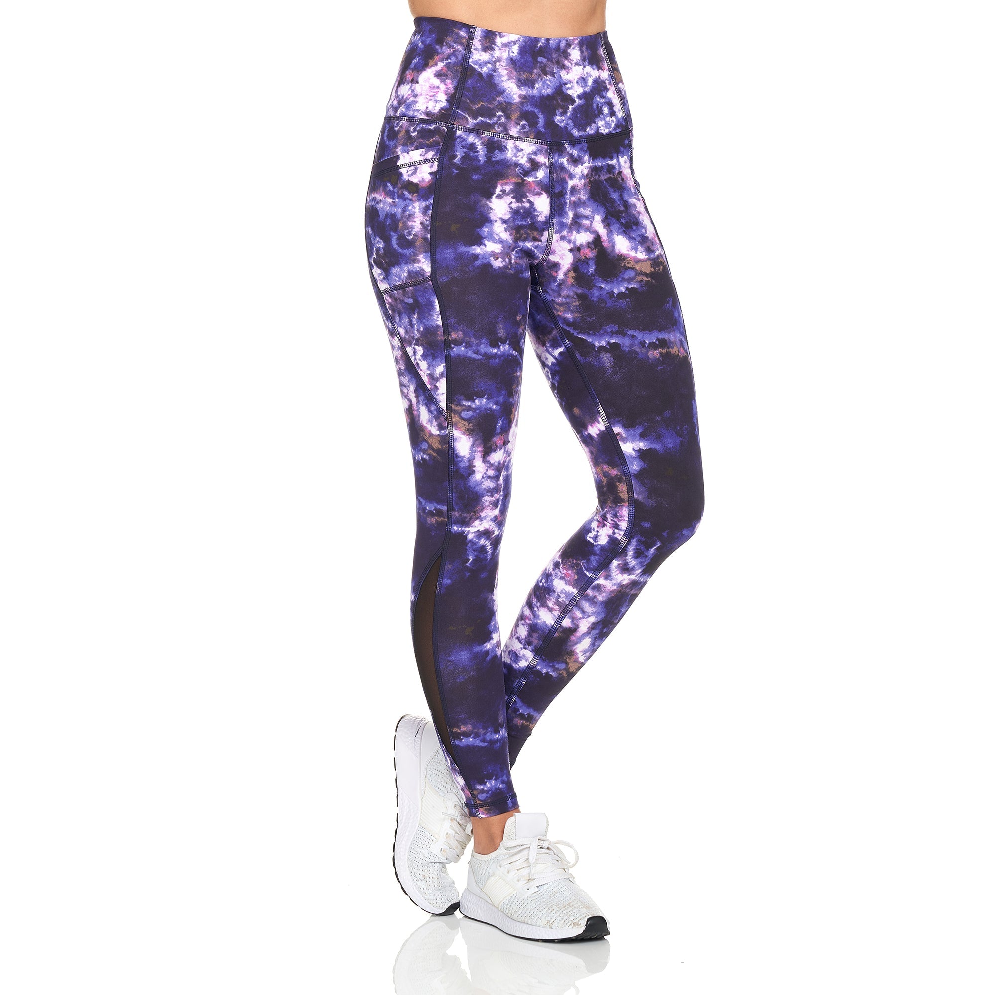 Women's Active High Rise Printed Leggings With Pockets 2025 Unisex For Sale