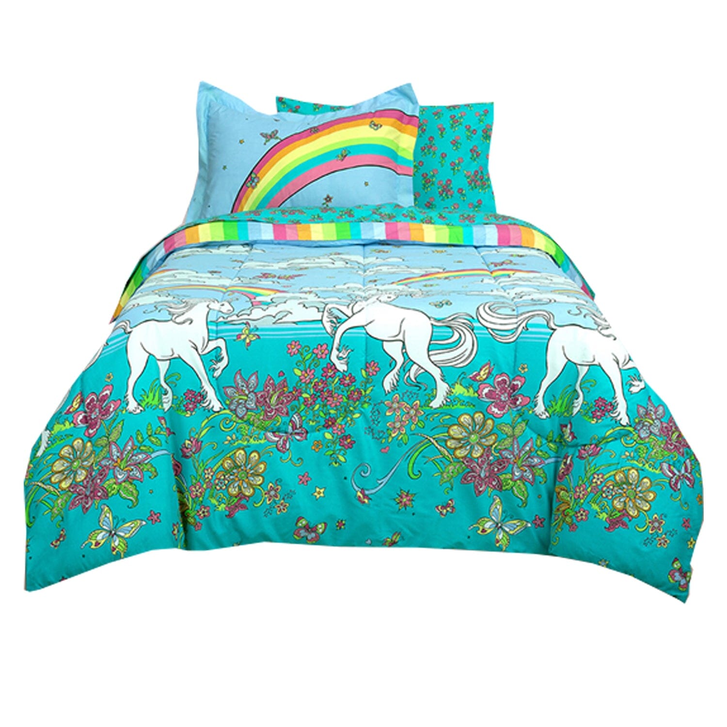 Kidz Mix Rainbow Unicorn Bed in a Bag Clearance Wide Range Of