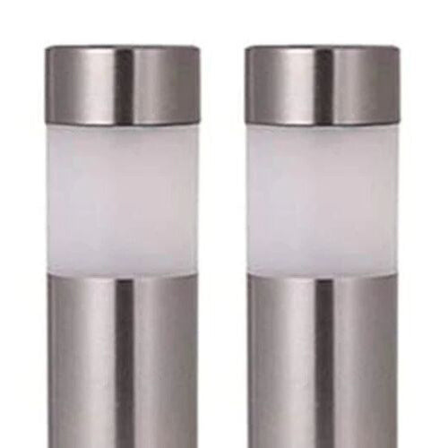 2-Pack: LUMN8 Stainless Steel Garden Lights Discount Collections