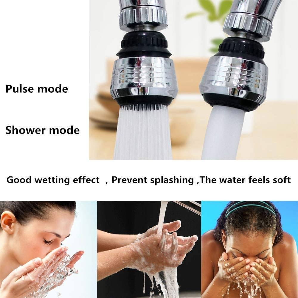 2-Pack: 360 Degree Swivel Faucet Aerator Deluxe Water Saving Faucet Sprayer Best Wholesale Online