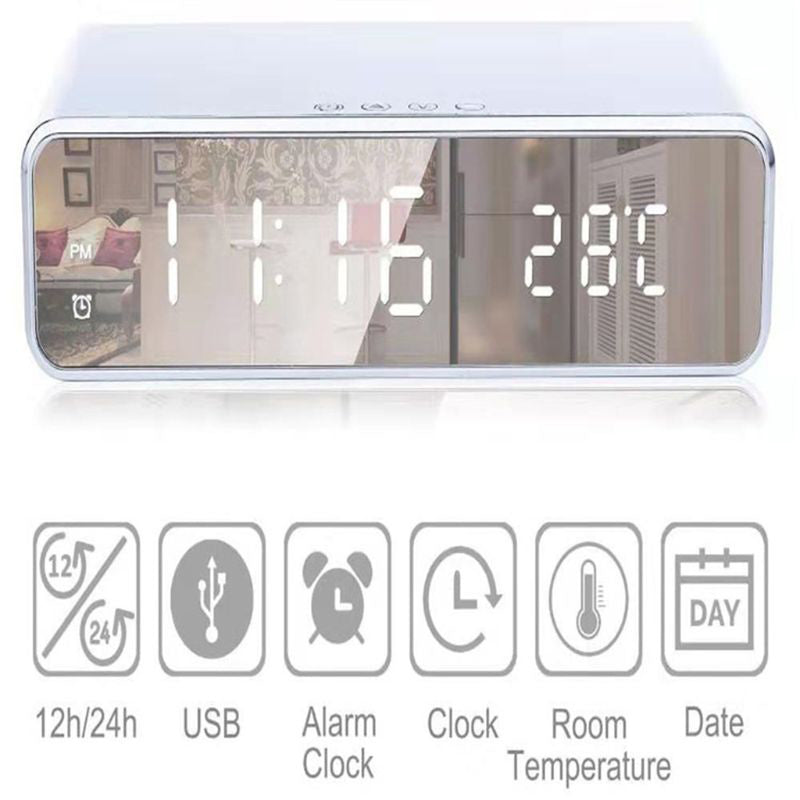 Wireless Charging Digital Alarm Clock Cheapest Pice Cheap Pice