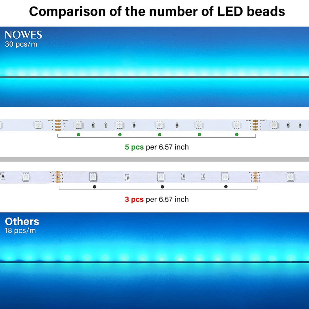 2-Pack: 65.6 Ft. RGB Strip Lights with 44 Mode Remote Buy Cheap Manchester