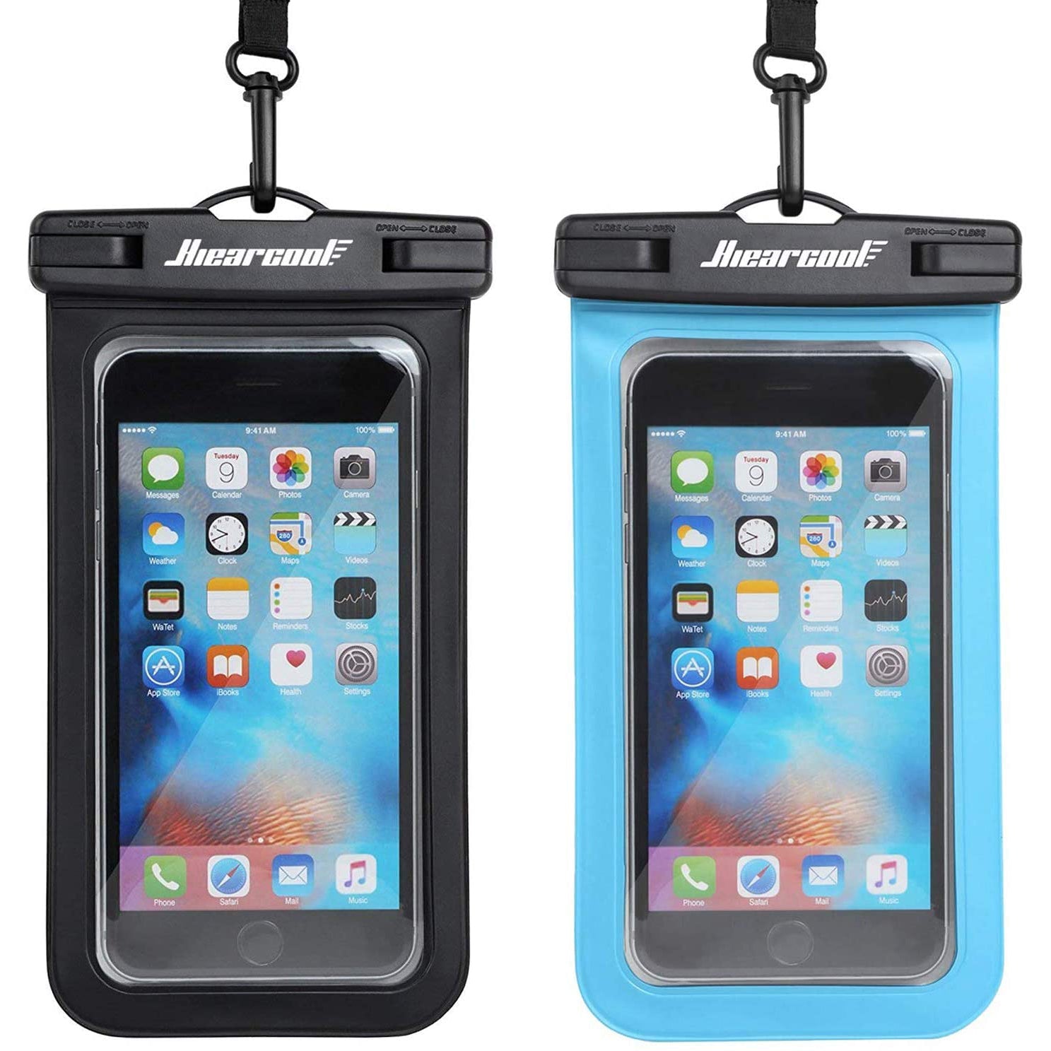 2-Pack: Universal Mobile Phone Waterproof Case Cheap Good Selling