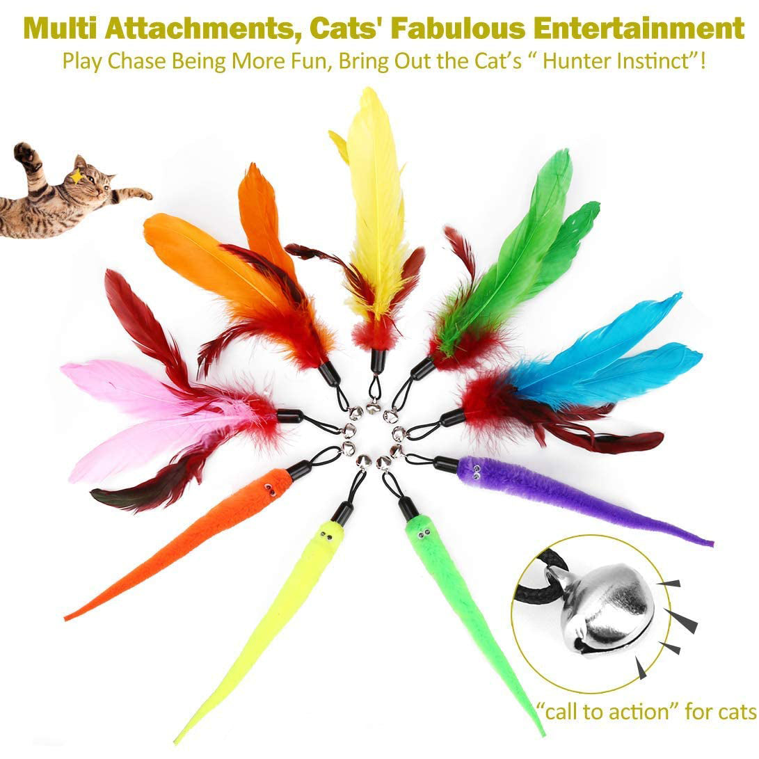 11-Pack: Interactive Cat Toy Wand Reliable Sale Online