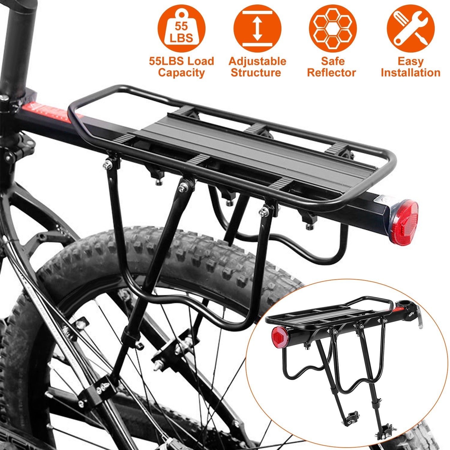 Adjustable Bike Cargo Rack Amazon Footaction