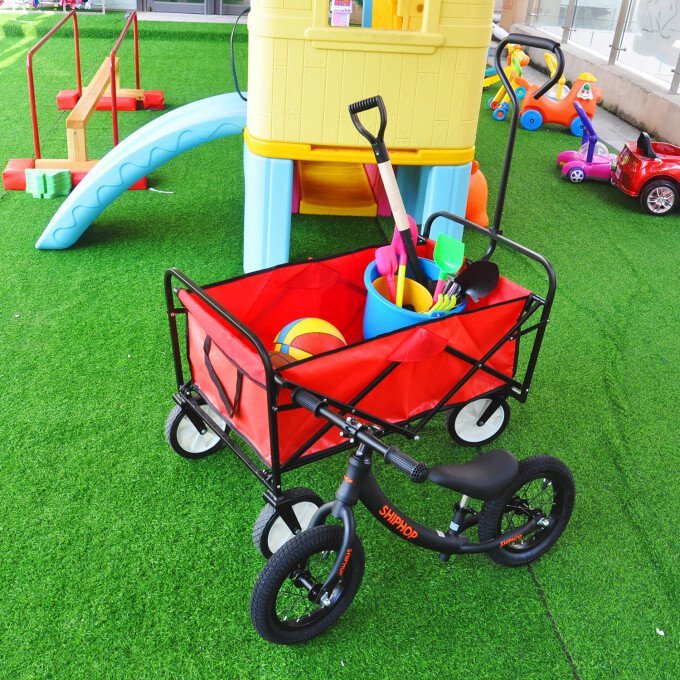 Folding Wagon Garden Shopping Beach Cart Shop For Cheap Online