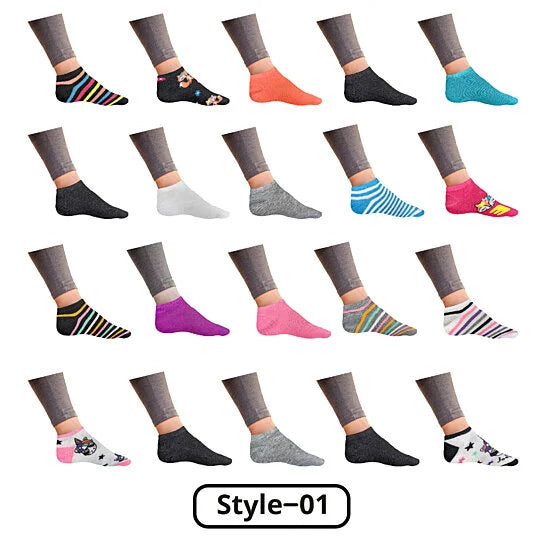 Women’s Breathable Stylish Colorful Fun No Show Low Cut Ankle Socks Top Quality Sale Online