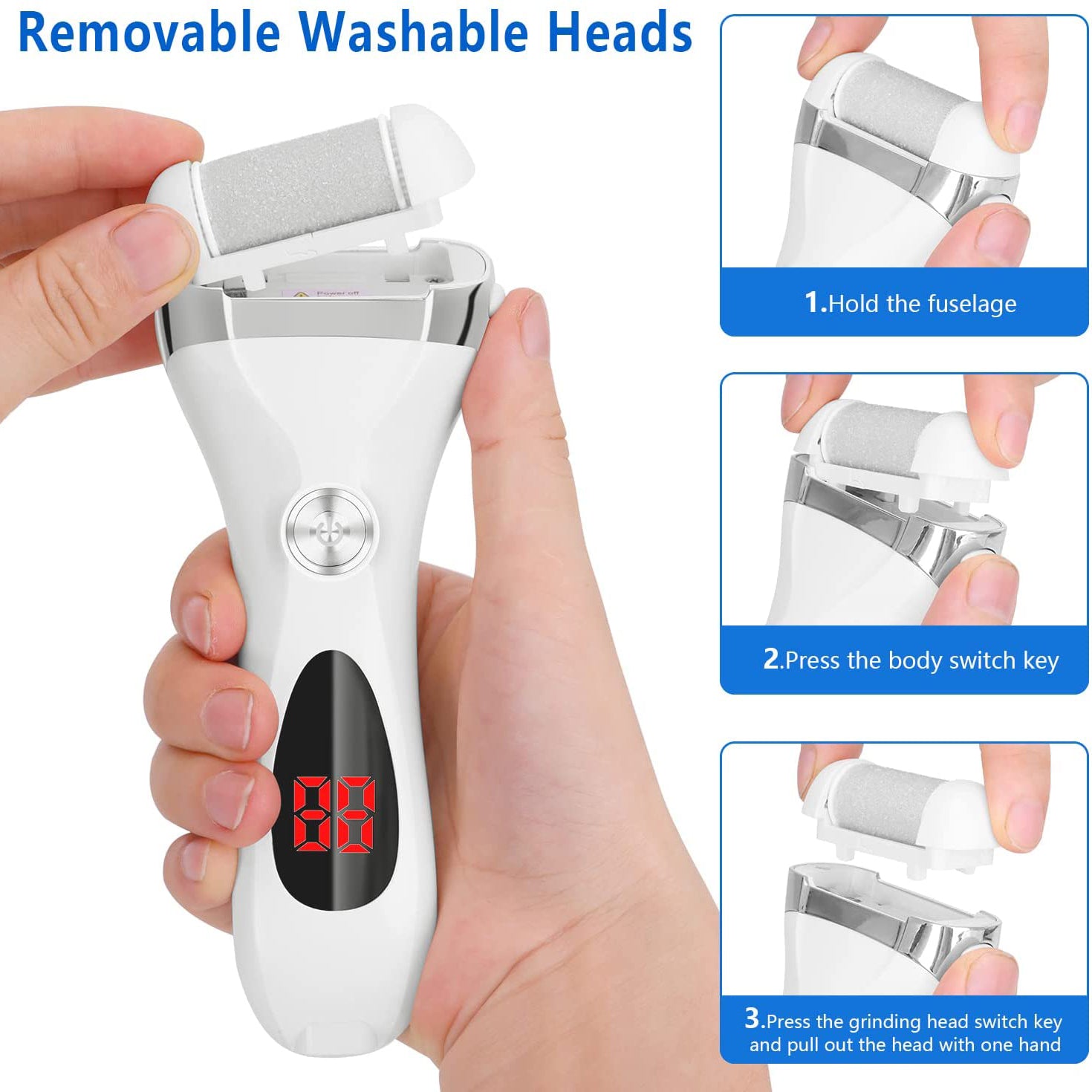 Elmchee Rechargeable Foot Callus Remover Kit Discount Best Place