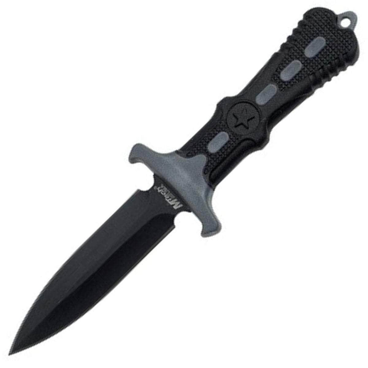 MTech USA Neck Knife, 2.75 Blade, Nylon/Rubber Handle, Sheath - MT-20-14GY Sale Supply