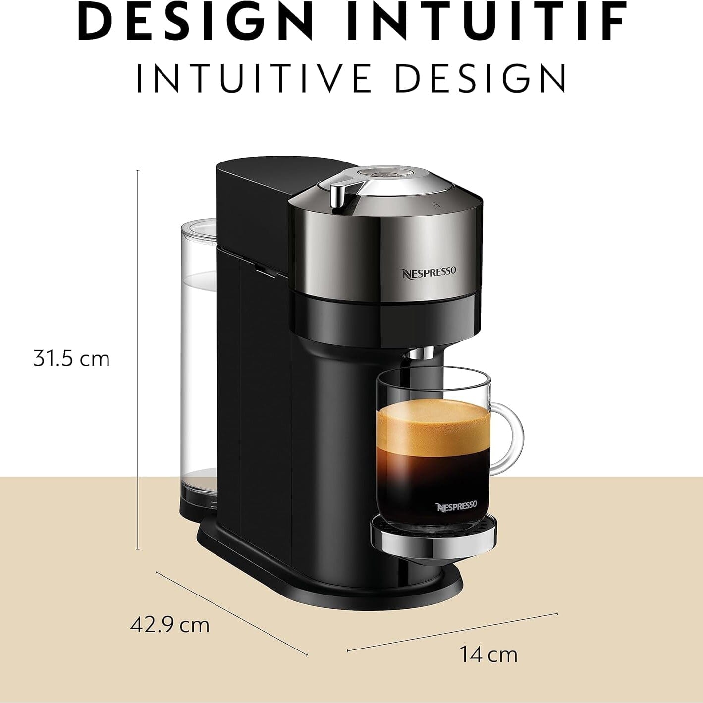 Breville Nespresso Vertuo Next Coffee and Espresso Machine  (Refurbished) Good Selling Sale Online