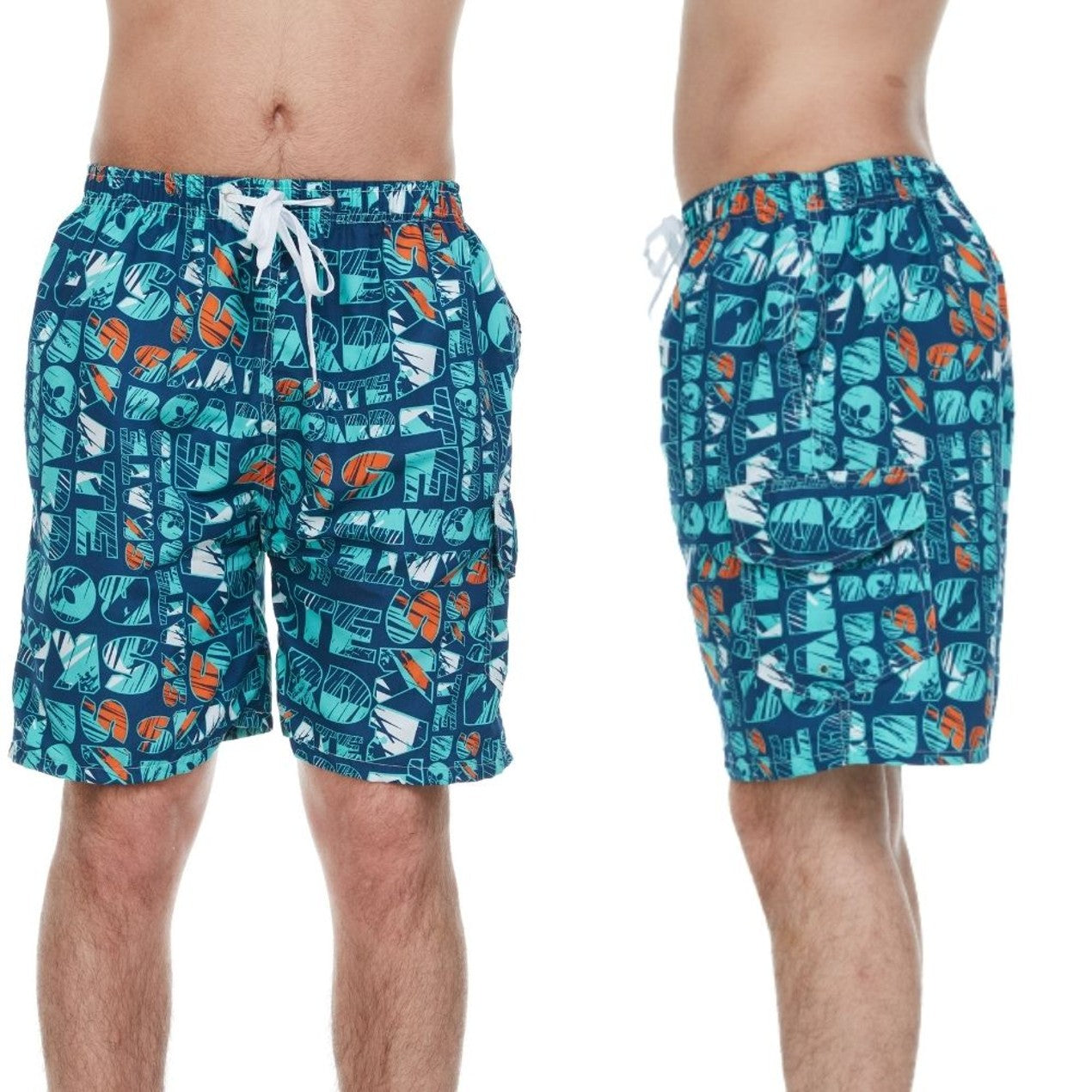 3-Pack: Men's Quick-Dry Swim Shorts Free Shipping Fashionable