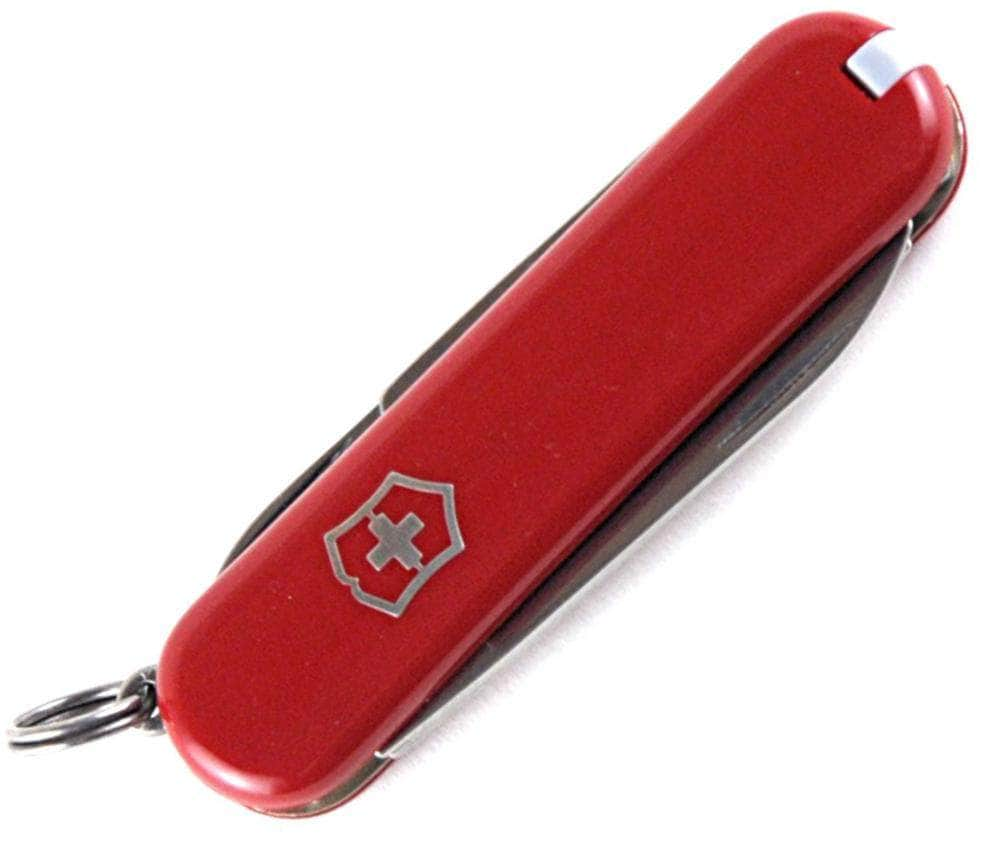 Victorinox Classic SD Swiss Army Knife, Red Cellidor Scales, 7 Functions Supply Online