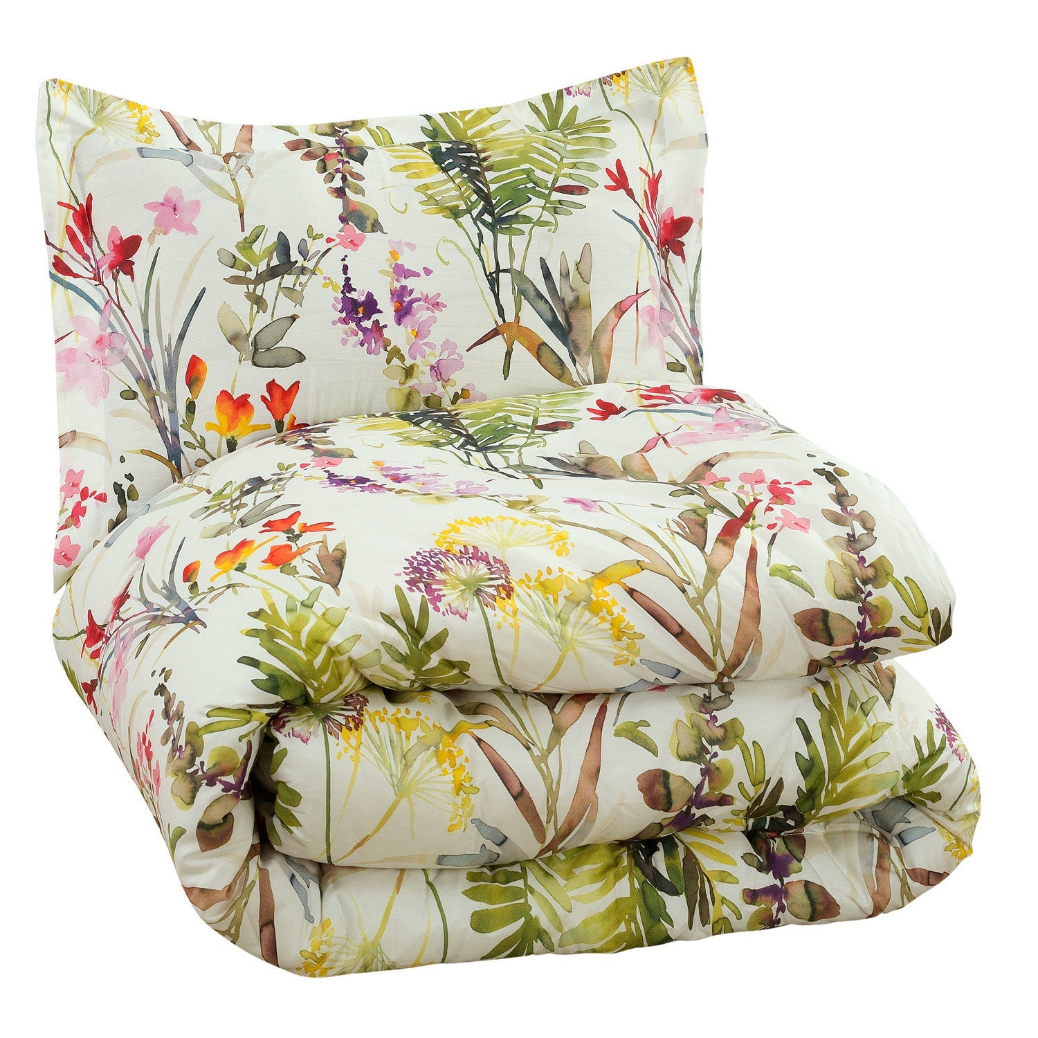 Sloane Street Arboretum Floral Comforter Set Extremely For Sale