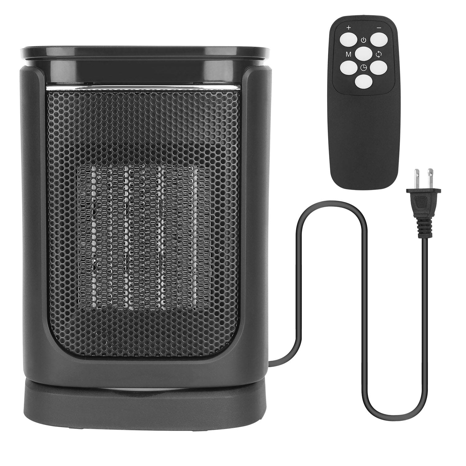 1500W Electric Space Heater Ceramic Heater Fan with 3 Modes Remote Control Digital Display Recommend Sale Online