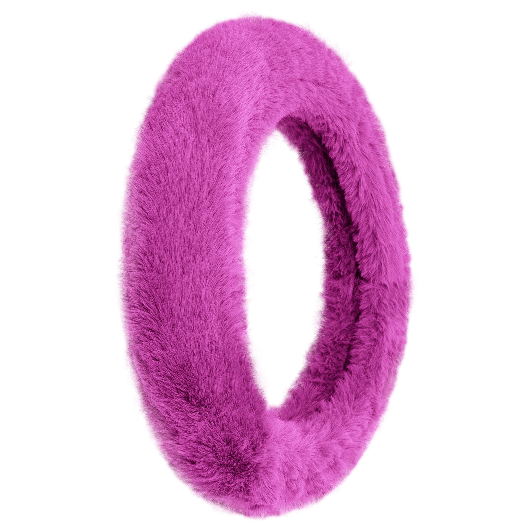 Doe16 Faux Rabbit Fur Steering Wheel Cover Outlet Choice