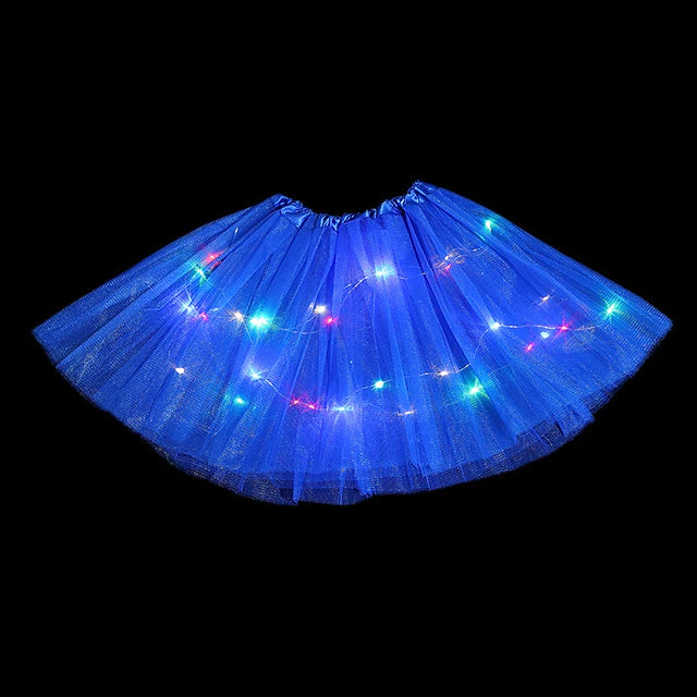 2-Piece: Girl's Skirt with LED Lights Outlet Genuine