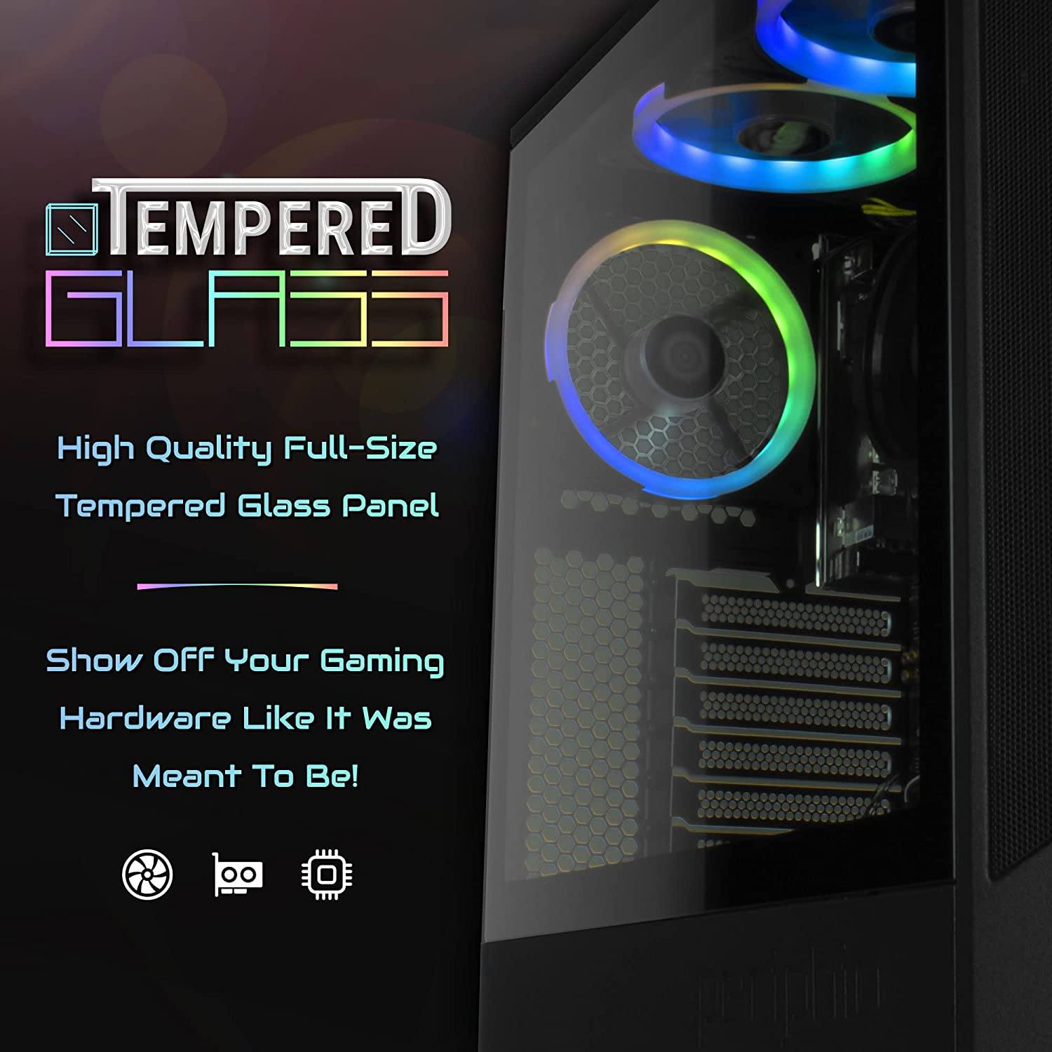 Periphio Reaper Gaming PC Computer 16GB DDR4 RAM 240GB SSD + 1TB HDD (Refurbished) Sale Tumblr